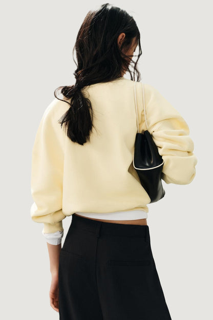 Basic Plush Sweatshirt