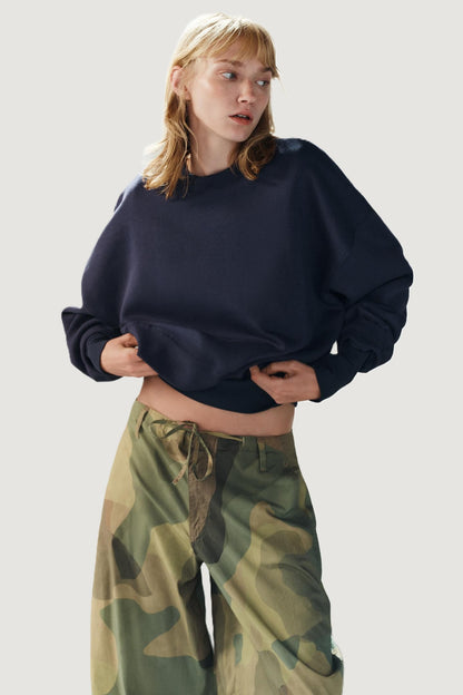 Basic Plush Sweatshirt