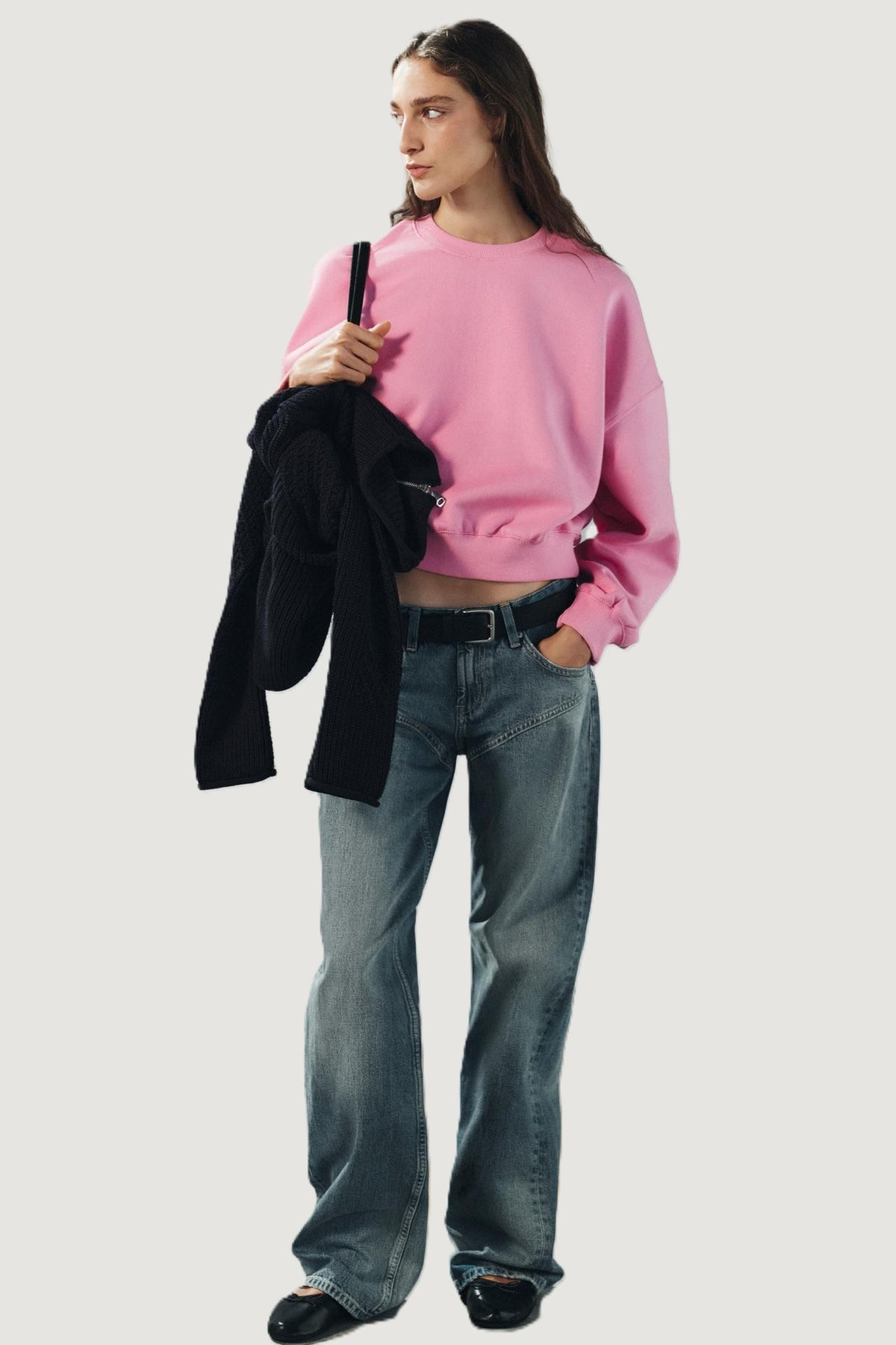 Basic Plush Sweatshirt