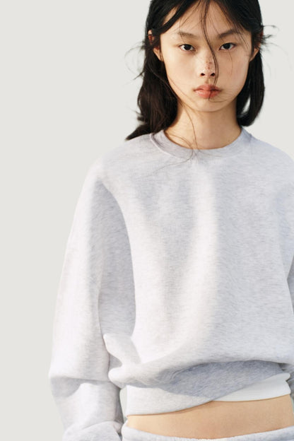Basic Plush Sweatshirt