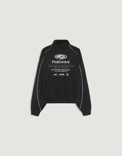 Contrast Trim Sweatshirt