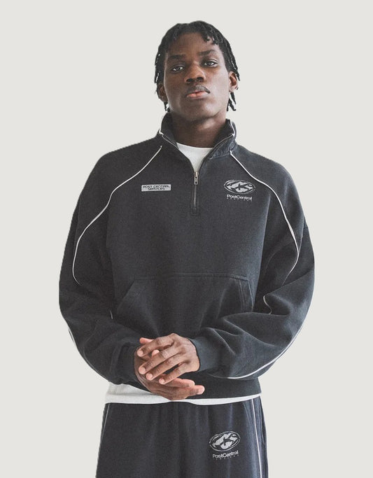 Contrast Trim Sweatshirt