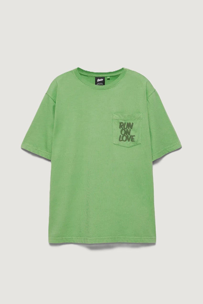 Regular Fit Graphic Pocket T-shirt