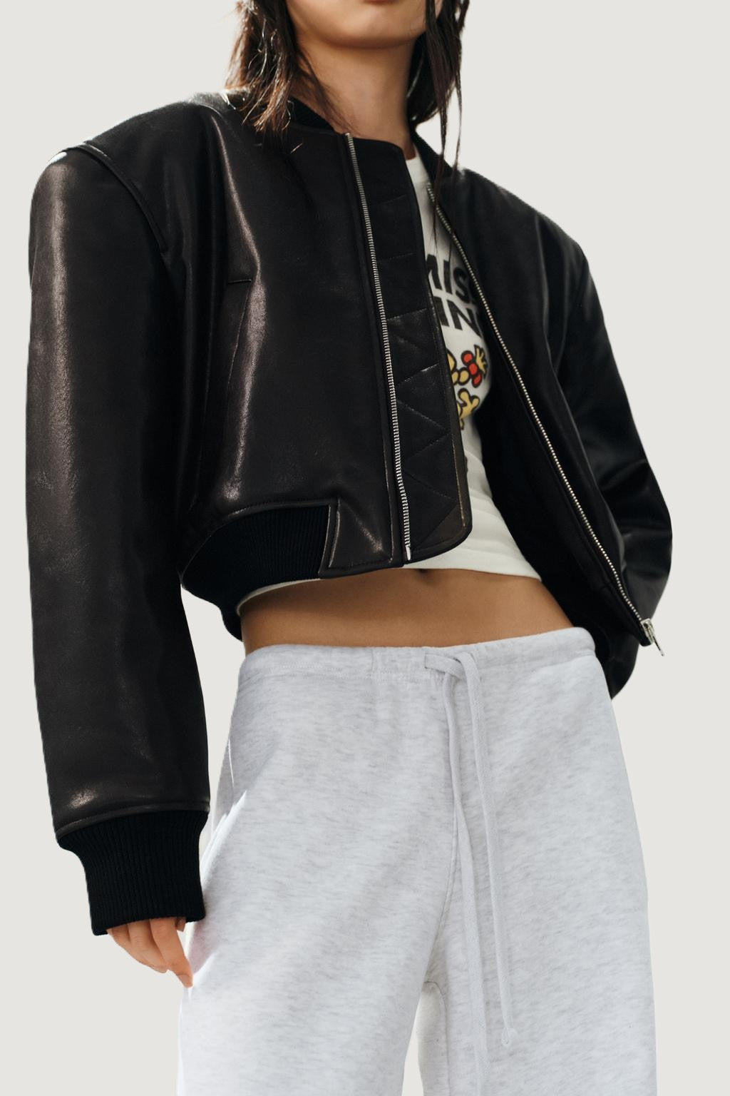 Basic Straight Plush Trousers