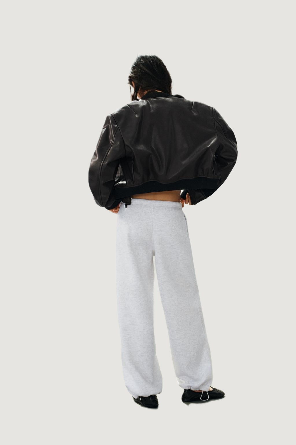 Basic Straight Plush Trousers