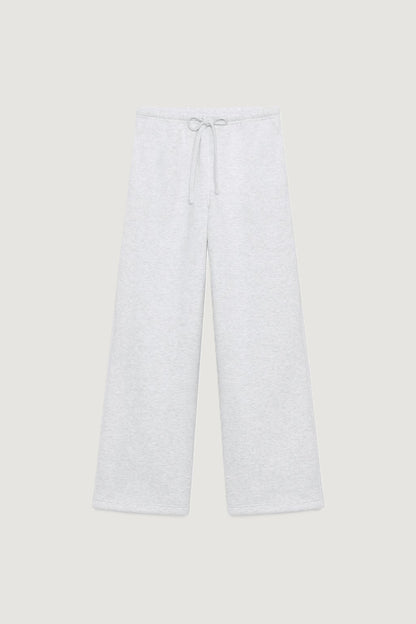 Basic Straight Plush Trousers