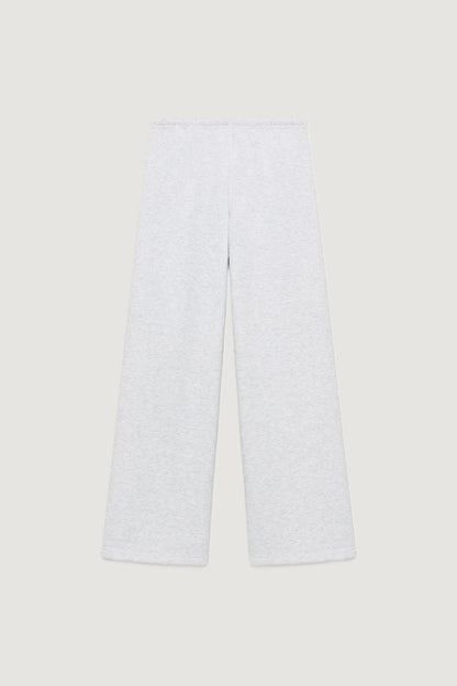Basic Straight Plush Trousers