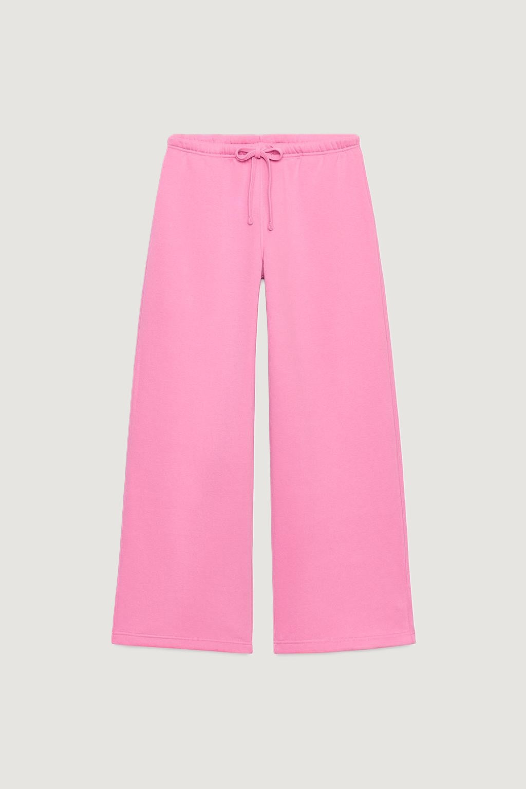 Basic Straight Plush Trousers