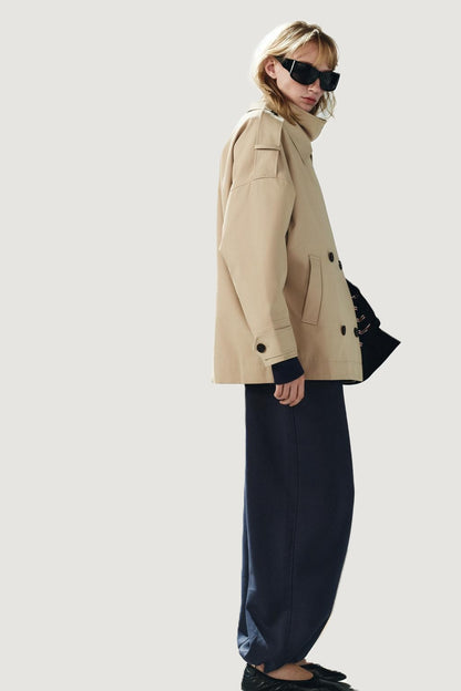 Basic Straight Plush Trousers