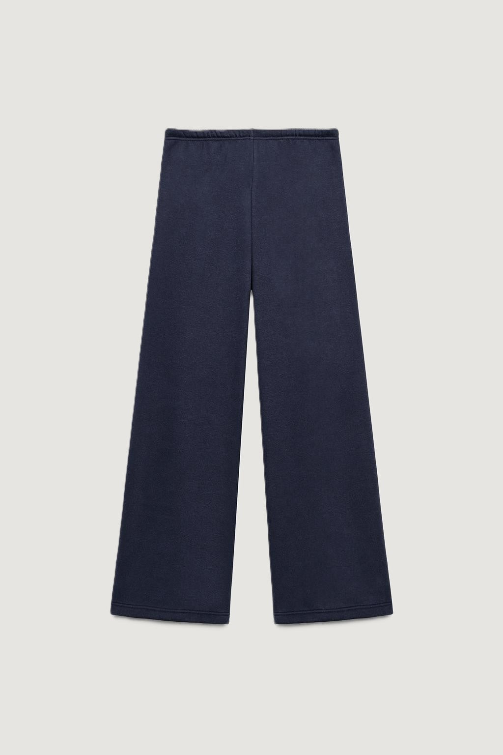 Basic Straight Plush Trousers