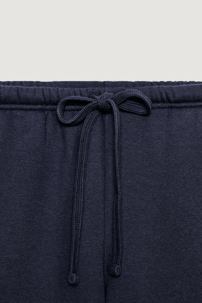 Basic Straight Plush Trousers
