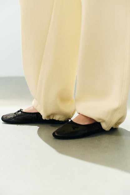 Basic Straight Plush Trousers